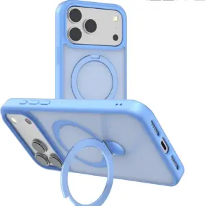 RING CASE i18 PRO MAX / 17 PRO MAX- LIGHT BLUE