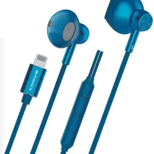 XSSIVE STEREO EARPHONES FOR IPHONE XSS-EP24BL - BLUE
